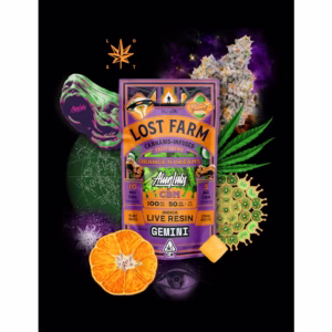 Lost Farm x Alien Labs Orange 'N Dreams x Gemini CBN Live Resin Chews